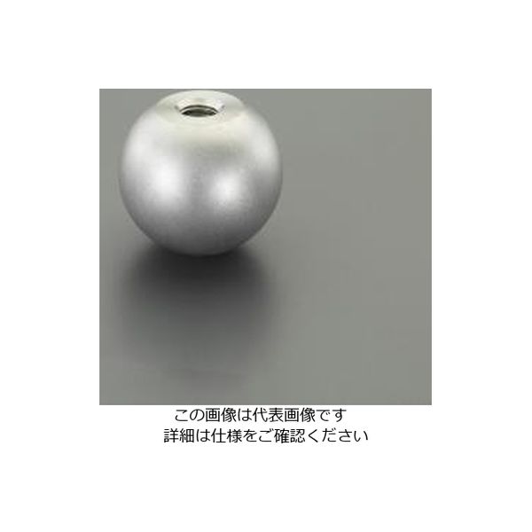 エスコ M5x20mm 雌ねじボール(ステンレス製) EA948AM-51 1セット(3個)（直送品）