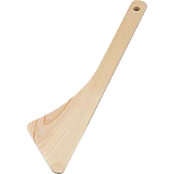 カンダ 桧・調理ヘラ 三角 361006（直送品） - アスクル