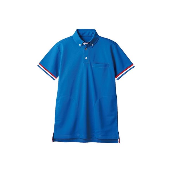 住商モンブラン ポロシャツ 兼用 半袖 ブルー72-473_SS（直送品）