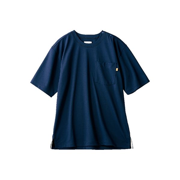 住商モンブラン ワイドTシャツ 兼用 半袖 ネイビーOV2512-9_3L（直送品）