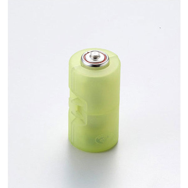 旭電機化成 単３が単２になる電池アダプターＬＧ ADC320LG 1個