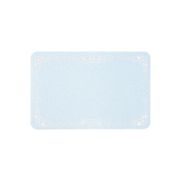 学研ステイフル ネームカード（ブルー） E18724 10枚（直送品）