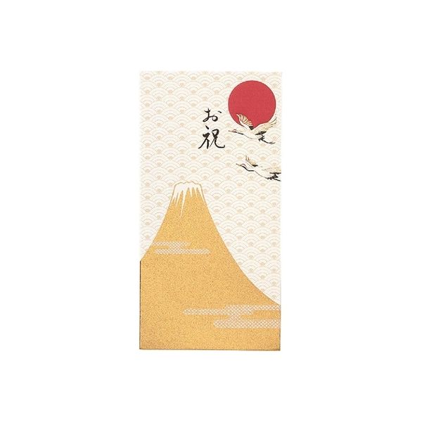 学研ステイフル お祝い ご祝儀袋金封（富士山） E23013 6枚（直送品）