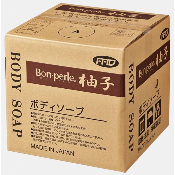 フィード アメニティ 柚子 ボディーソープ 1箱（20kg） 11853211（直送品）