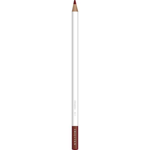 トンボ鉛筆 色鉛筆 色辞典 単色 D01 臙脂色 CI-RD1 6本（直送品）