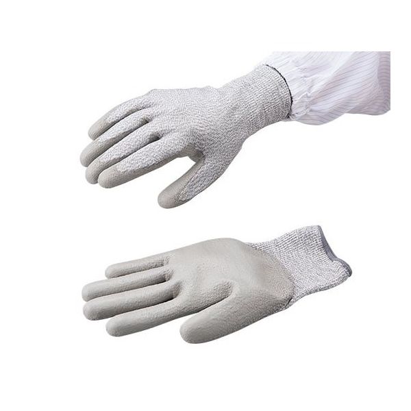 アズワン 耐切創導電手袋(耐切創レベル3) M 1双入 DCPG-300ESDM 1双 3-6423-13（直送品）