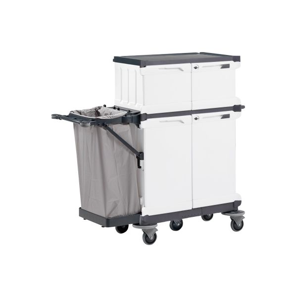 金沢車輌 オール樹脂ハウスキーパー中型 2段式回収袋付 SKF-4 1個 62-1620-31（直送品）