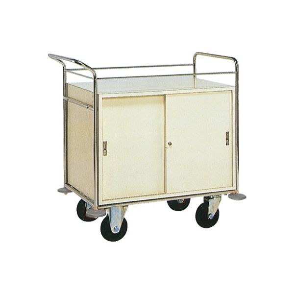 金沢車輌 サプライカート 木製 975mm SH-78S 1個 62-1622-47（直送品）