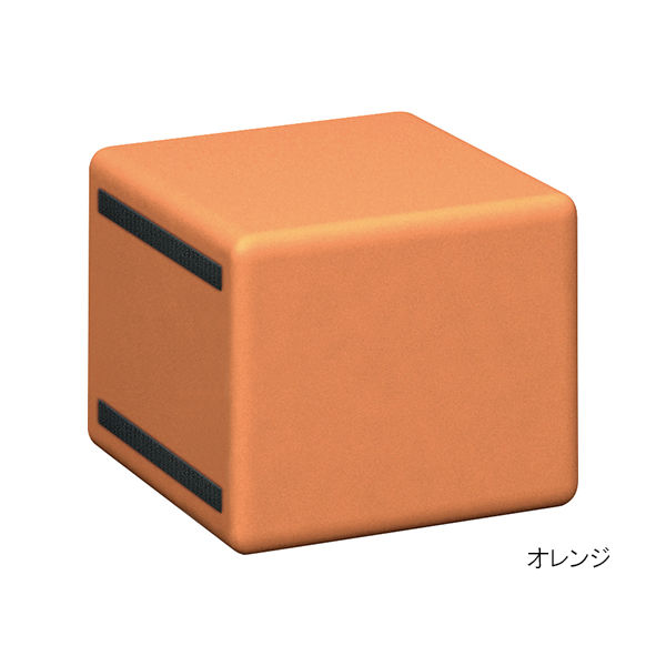 水上 スクエアD450コーナーベンチ(角) 薄黄 KS-D450-CS-MP-5 1個 62-0863-99（直送品）