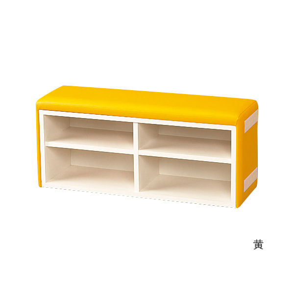 水上 スクエアD300シューズベンチ 空色 KS-D300-SB-MP-22 1個 62-0862-73（直送品）