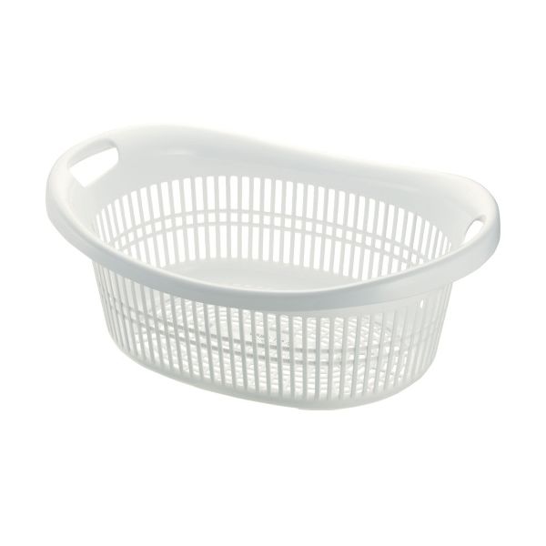 リッチェル シンプルイズム バスケット ホワイト 62-6298-15 1個（直送品）