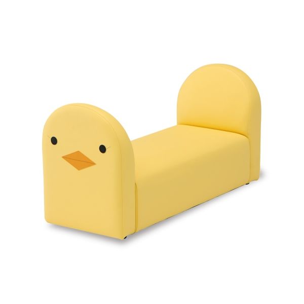 水上 キッズベンチ ヒヨコ KS-KB-HI 1台 61-9630-26（直送品）