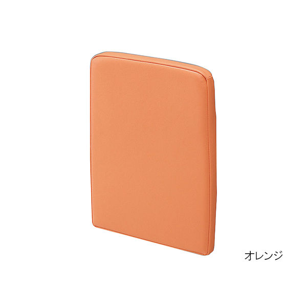 水上 スクエアD300ベンチエンド オレンジ KS-D300-BE-MP-10 1個 62-0863-02（直送品）