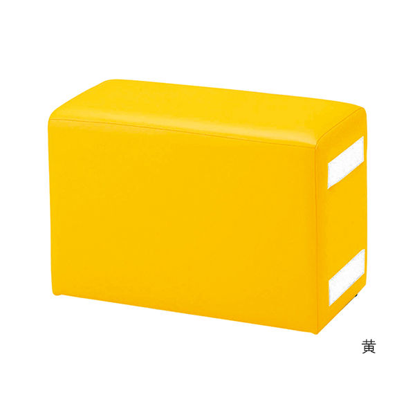 水上 スクエアD300W600ベンチ オレンジ KS-D300-BC600-MP-10 1個 62-0862-46（直送品）