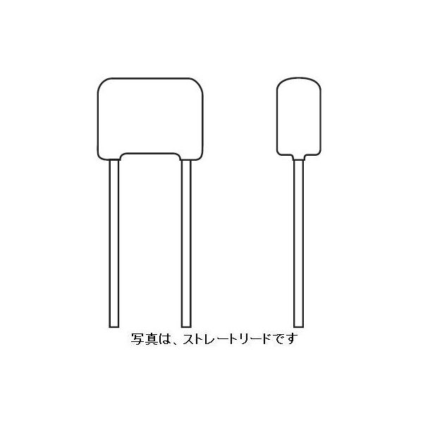 積層メタライズドポリエステルフィルムコンデンサー 50V 0.01μF(10個入) MTFV50J1030200*10 1セット(10個)（直送品）