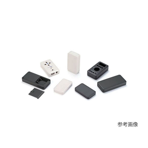 タカチ電機工業 ハンドタイププラスチックケース LC145H-M2-W 1個 63-3044-45（直送品）