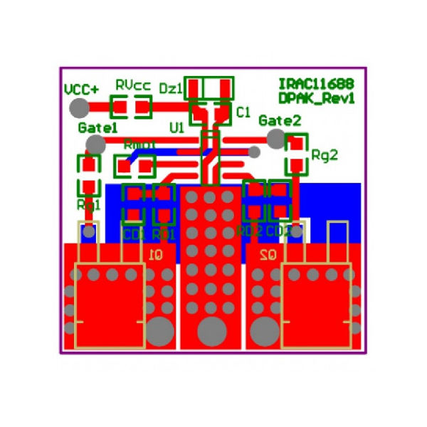 インフィニオンテクノロジーズ IR11688 DーPak Daughter Card IRAC11688-DPAK 1個（直送品）
