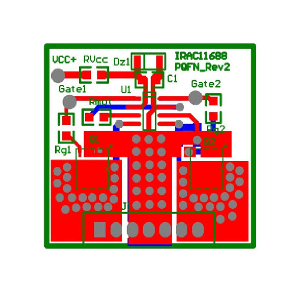 インフィニオンテクノロジーズ IR11688 QFN Daughter Card IRAC11688 