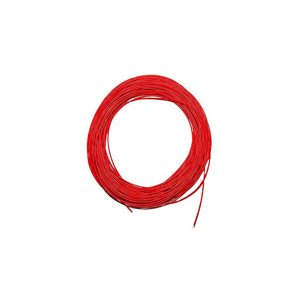 アズワン SHW 耐熱電線 0.08mm×7 赤 10m(±2%)巻 SHW70.08RL10 1パック 63-3172-89（直送品）