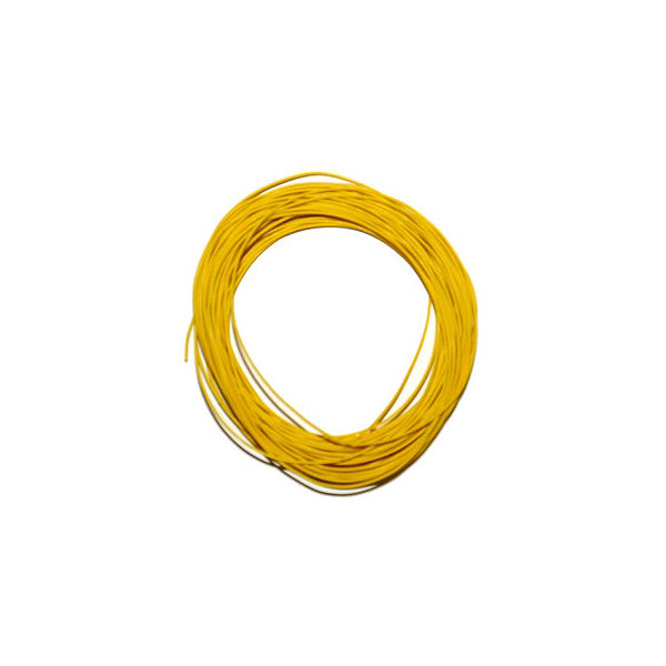 アズワン SHW 耐熱電線 0.08mm×7 黄 10m(±2%)巻 SHW70.08YL10 1パック 63-3172-92（直送品）