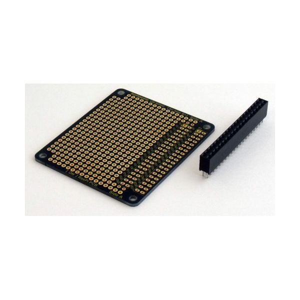 サンハヤト Raspberry Pi Model B+/2/3用ユニバーサル基板 UB-RPI02 1個 63-3188-13（直送品）