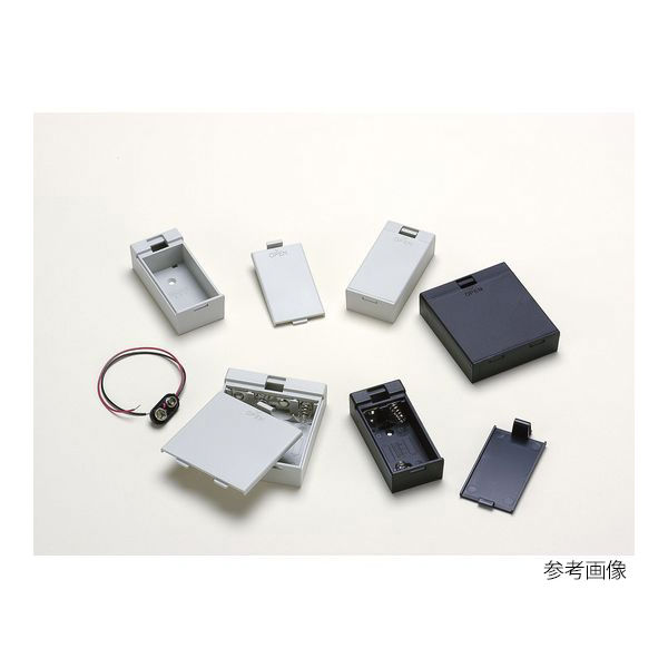 タカチ電機工業 外付電池ケース MD型 単3×4本 MD4B 1個 63-3178-59（直送品）