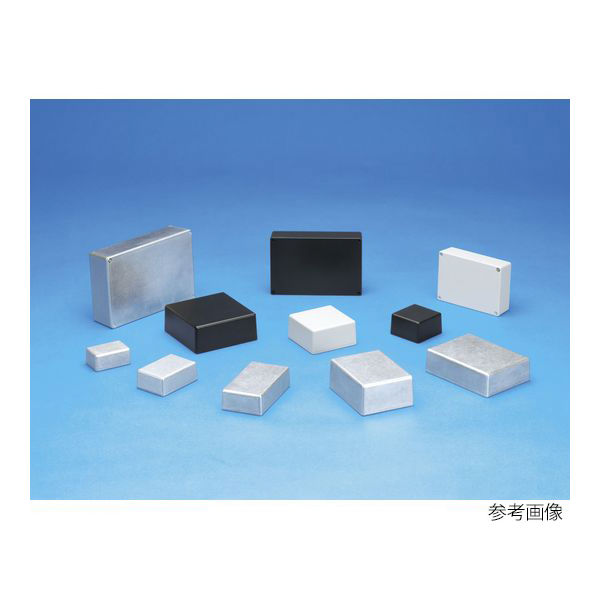 タカチ電機工業 TD型アルミダイキャストボックス 黒 TD583B 1個 63-3178-94（直送品）