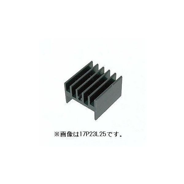 LSIクーラー Pシリーズ TOー220 TOー3P用小型ヒートシンク 17P23L40BA 1個 63-3134-39（直送品）