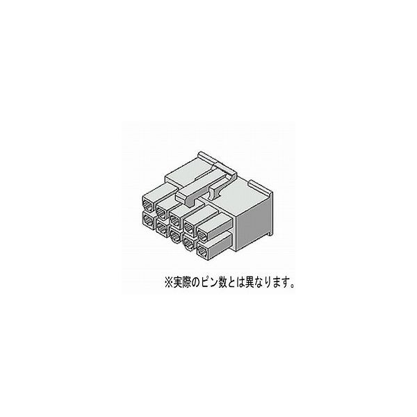 モレックス 4.2mmピッチ ニューミニフィットリセプタクルハウジング 極数6(10個入) 5557-06R-210*10 1袋(10個)（直送品）