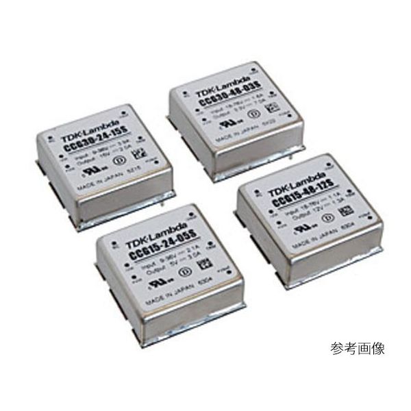 TDKラムダ オンボード型DCーDCコンバーター(15.6W 18~76VDC 12V単出力) CCG15-48-12S 1個（直送品）