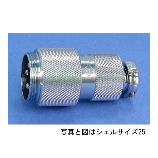 七星科学研究所 メタルコンセント NCS142AD 1個 63-3166-01（直送品）