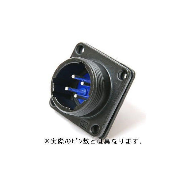 七星科学研究所 NJWレセプタクル 防水型（シェルΦ20・5極） NJW205RM 1個 63-3097-04（直送品）