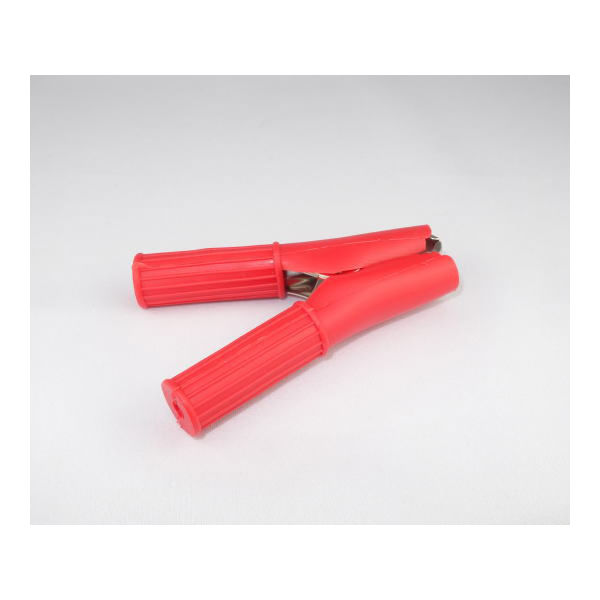 テイシン電機 ヒッポークリップ 赤 鉄 定格30A はんだ付け C-632-R 1個 63-3115-75（直送品）