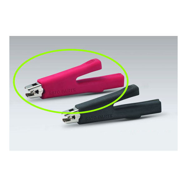 サトーパーツ パワークリップ 30Vー5A 赤 C-100-R 1個 63-3116-66（直送品）