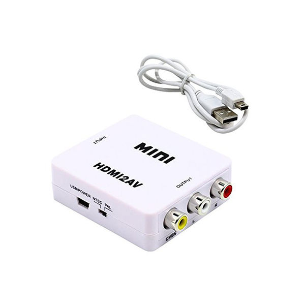 アズワン HDMI-RCA変換コンバーター EM-CVHTR-BK 1個 63-3109-53（直送品）