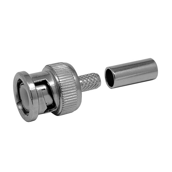 トーコネ BNC型コネクター(PLUGS(Crimp Type)) BNCP-5DA-K 1個 63-3119-67（直送品）