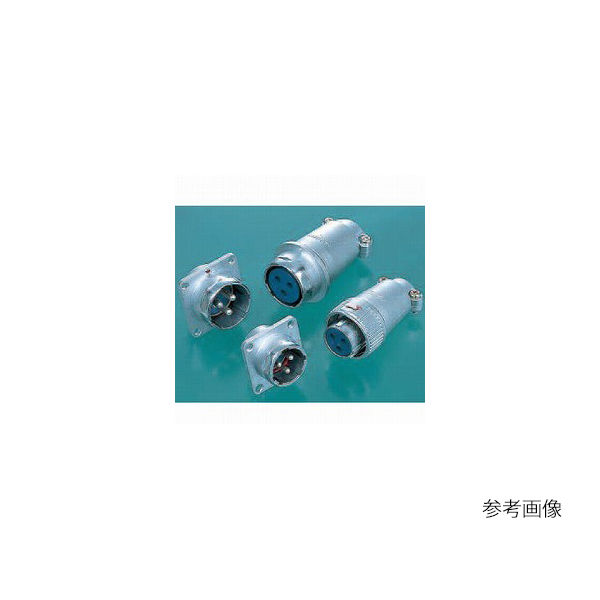 七星科学研究所 NRプラグ(シェルΦ24・24極) NR2424PF 1個 63-3096-01（直送品）