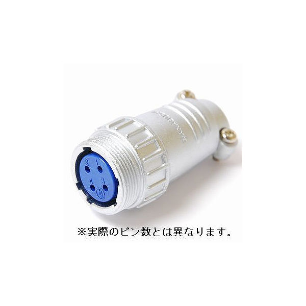 七星科学研究所 NJCアダプター(シェルΦ20・3極) NJC203ADF 1個 63-3096-31（直送品）
