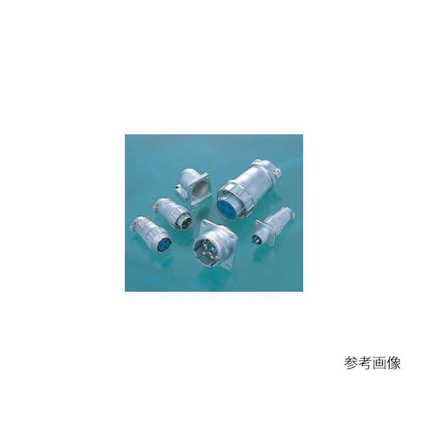 七星科学研究所 NJCプラグ(シェルΦ24・10極) NJC2410PM 1個 63-3096-37（直送品）