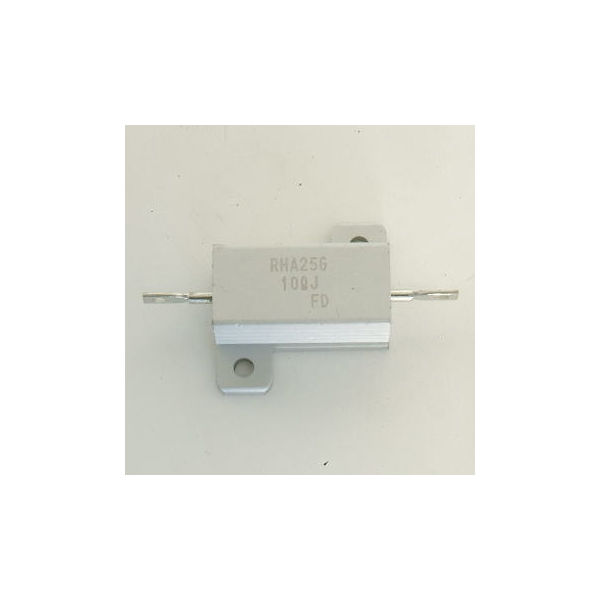 チバ・テクノ メタルクラッド抵抗 20W 10オーム RHA25G10オームJ 1個 63-3091-07（直送品）