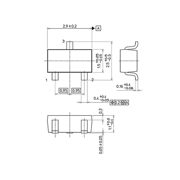 東芝 低周波増幅用トランジスタ Vceo:ー30V 2SA1182-Y(TE85L) 1個 63-3109-72（直送品）