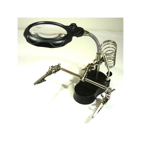 アズワン HELPING HAND MAGNIFIER EM-HELPHANDMAG 1個 63-3153-95（直送品）