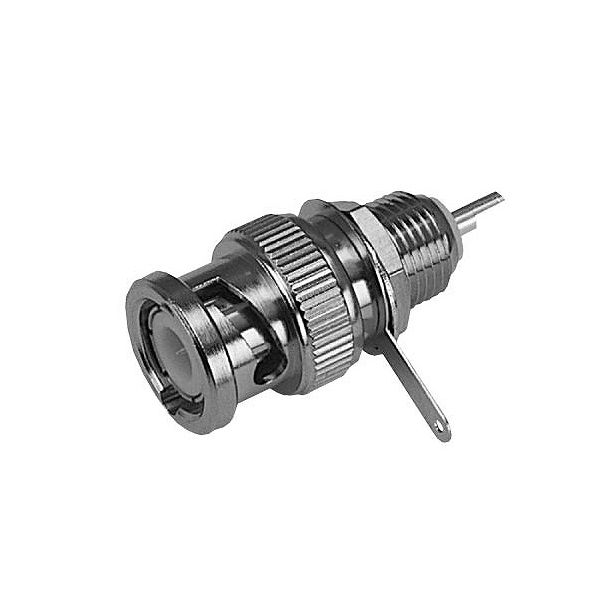 トーコネ BNC型コネクター(BULKHEAD PLUG RECEPTACLES) BNC-PBR 1個 63-3119-75（直送品）