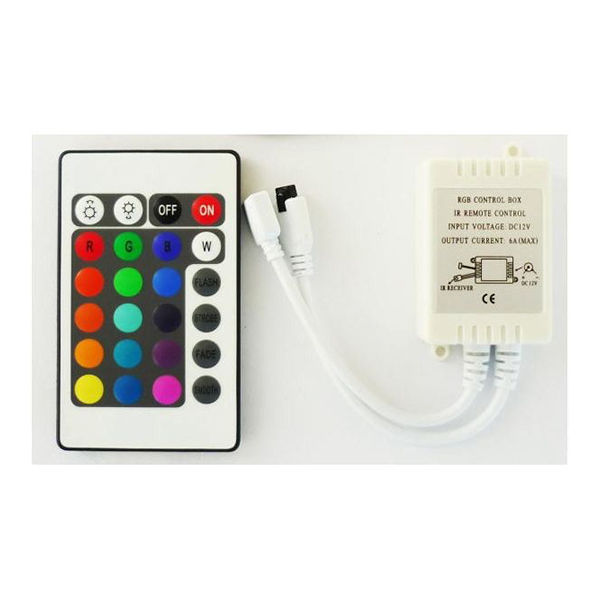 アズワン テープLEDコントローラ （RGB用） LED-CONTROLER-RGB 1個 63-3108-57（直送品）