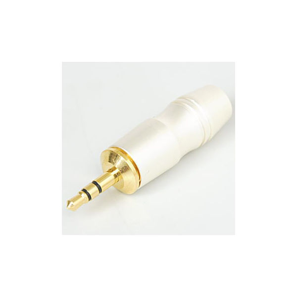 LINKMAN 3.5Φステレオプラグ 8.5Φ線 金メッキ AP3.5-301SSG-ST-8.5 1個 63-3107-43（直送品）