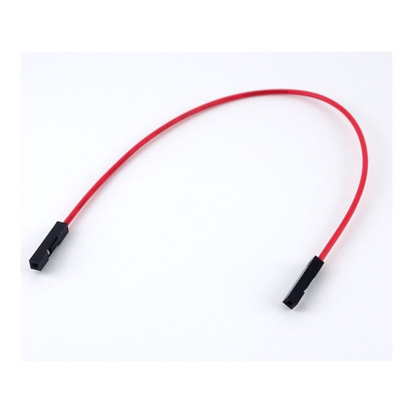 GB ブレッドボード・ジャンパーコード(メスーメス) 15cm 赤 10本入り GB-JPF-10P15-R 1本(2m)（直送品）