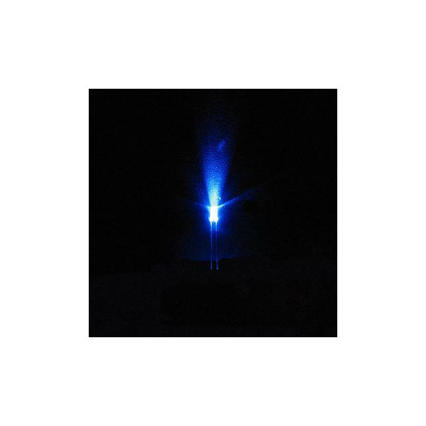 LINKMAN LED(3mm・青・高輝度・集光・3.0V・20mA・1700mcd) BL304B2CA1A01 1本 63-3047-43（直送品）