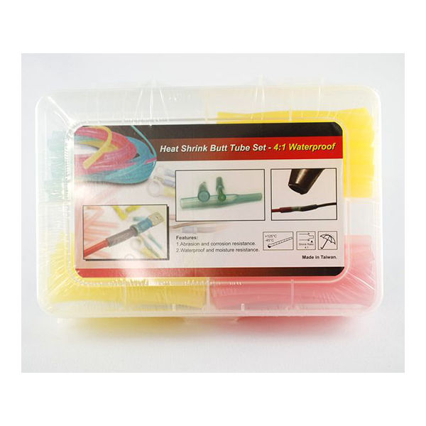 LINKMAN 防水熱収縮チューブ 4種セット HS110070KC 1セット 63-3076-19（直送品）