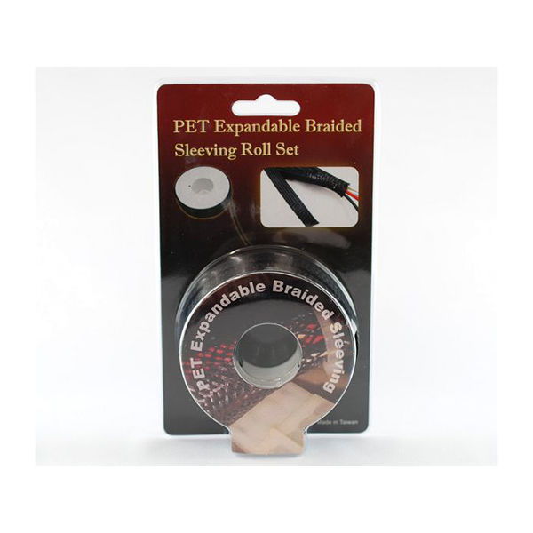 LINKMAN ケーブル保護ネットチューブ 8Φ 5m HS22DE-5X8 1個 63-3076-25（直送品）