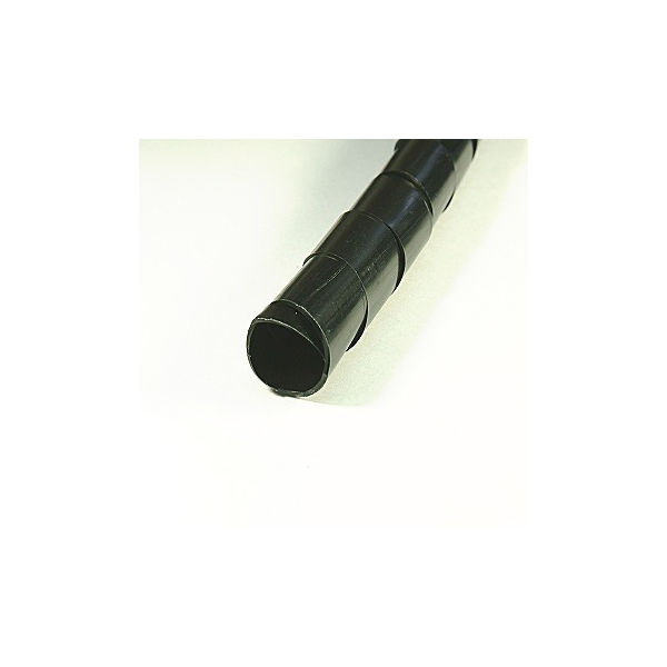 Linkman スパイラルチューブ 黒 径24mm×長さ5m KS24K*5M 1袋 63-3173-89（直送品）
